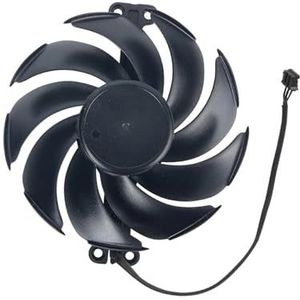 Vervangingskoelgedeelte voor grafische kaart GameRock OmniBlack RTX 4080 4090 grafische kaart koeler RTX4080 RTX4090 (ventilator - A)