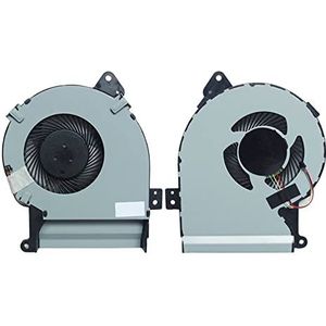 Laptop CPU koelventilator Voor For ASUS D541 D541SA D541SC Zwart