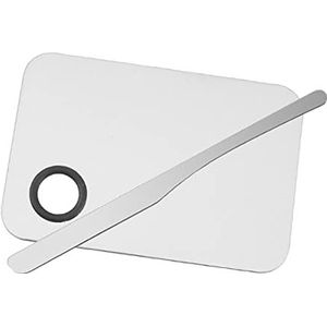 Professionele Make-up het Mengen Palet Opnieuw te gebruiken voor Blush Pigment Beginners, Rechthoek L Spatel