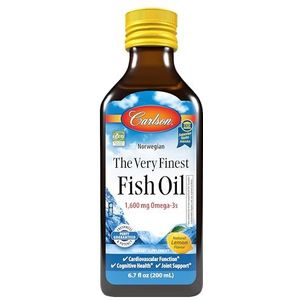 Carlson Labs - Norwegian - Visolie - Citroen - 200 ml