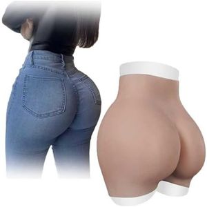 SoTUCR Siliconen Heupvergroter voor Vrouwen, Onzichtbare Shaper, Nep Vagina, Billenlifter, Panty voor Crossdressers,Color 1,Basic