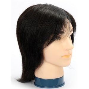 Echte mannen mannequin hoofden for haartraining, styling, solo kappers dummy poppen for oefenkapsels(Natural color)