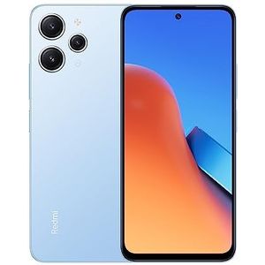 Xiaomi Redmi 12 Smartphone, MediaTek G88-processor, 50 MP hoofdcamera, 90Hz FHD+ display, 5000 mAh batterij (4 + 128 GB blauw) (M19A)