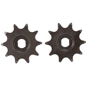 Gkhowiu 2 Stks Elektrische Scooter 10T 428 Tandwiel voor Chain Motor Pinion Gear MY1020 Motor