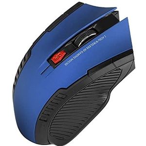 Draadloze muis, gaming-muis, extern apparaat, 2,4 G voor laptop (blauw)