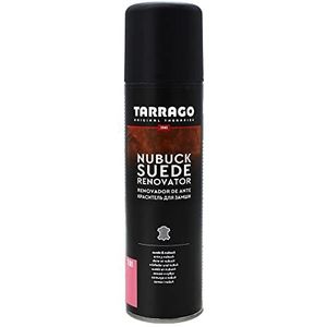 Tarrago | Nubuck Suede Renovator 250 ml | Waterdichtmakende spray | Vernieuwer voor schoenen, tassen, textiel, suède en nubuck | Waterdicht - Water en regen | Roze (100)