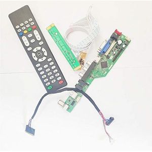 Voor LP156WH3-TLA1/TLA2/TLA3 15.6 inch 1366 * 768 laptop panel WLED LVDS 40Pin HDMI VGA USB AV T.V53 display controller drive card kit (LP156WH3-TLA1)