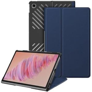 Geschikt for Lenovo Tab Plus/Xiaoxin Pad Studio 2024 Case 11.5 Inch TB351FU Fashion Flip Stand Tablet Shell(Dark Blue,For Pad Studio 11.5)