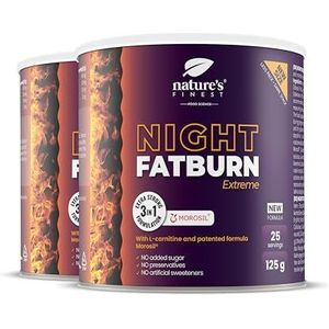 Nature's Finest Van Nutrisslim: Voor Een Evenwichtige Levensstijl - Met L-Carnitine En Morosil - Valeriaan Voor Een Rustgevende Avond - Citrus Smaak