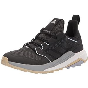 adidas Women's Terrex Trailmaker Hiking Walking Shoe, Core Black/Core Black/Halo Silver, 9