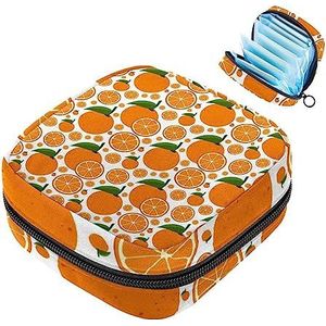 MUOOUM Maandverband Opbergtas, Aardbei Patroon Menstruatie Cup Pouch, Draagbare Maandverband Pads Opbergzakken Vrouwelijke Menstruatie Eerste Menstruatie Tas voor Tiener Meisjes Vrouwen Dames, Kleur