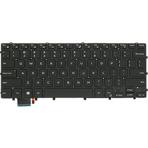 Laptop Toetsenbord Voor For DELL Precision 5530 Verenigde Staten Lay-out Colour Zwart