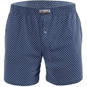 Sesto Senso Geruite Pyjamabroek Heren Korte Katoenen Pyjamabroek M 6