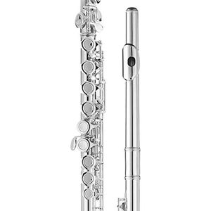 Zengxue fluit volwassenen White Copper Key E Key Split C Sleutel Verzilverd 16 Closed-Hole Flute-instrument