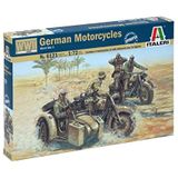 Italeri 510006121-1:72 WWII Duitse motorfietsen