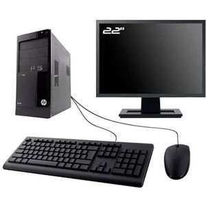 PC HP Elite 7500 Series MT, 22 inch Intel I5-3470 RAM, 32 GB SSD, 500 GB, W11 WiFi (gereviseerd)