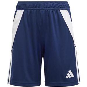 adidas Voetbal - Teamsport Textiel - Shorts Tiro 24 Training Short Kids blauw wit 152