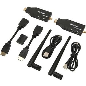 HD Extender Zenderontvanger, HDCP V1.2 HD Multimedia Interface Draadloze Extender 50m 5,8GHz voor Monitor voor DVD