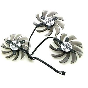 LMNCBVYA 3pcs DC12V 4Pin VGA Cooling Fan for GTX1080TI 980TI 1070 1060 RX580 570 Graphics Card - PLD09210S12HH & PLD08010S12HH Replacement Fans