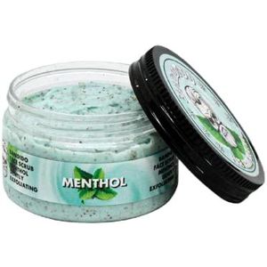 Bandido Menthol-gezichtspeeling, zachte peeling, 350 ml, gezicht & body scrub