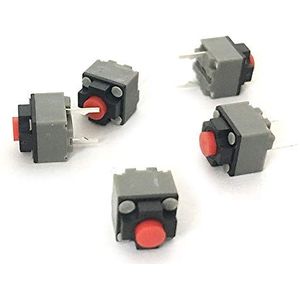 10 STKS Micro Mute Knop Muisschakelaar Stille Muis Schakelaar-6x7,3 mm