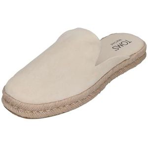 TOMS Santiago Mule 10021874 Espadrilles voor dames, lichtzand, suède, maat: 38,5 EU