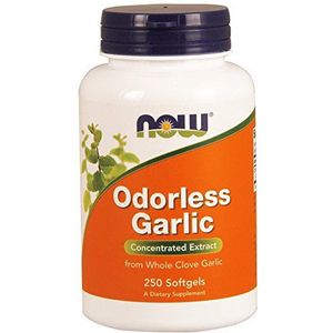 Now Foods - Odorless Garlic - 250 softgels
