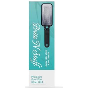 3-in-1 professionele pedicure-voetvijl voor harde huid, roestvrij, roestvrij staal, eeltverwijderaar voor gebarsten hielen, eenvoudig te gebruiken en antislip ontwerp, voetverzorgingsgereedschap voor