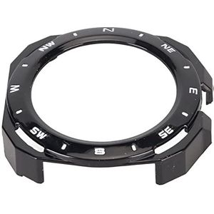 Smart Watch-bumperhoes, Stijlvolle Smart Watch PC-behuizing, Nauwkeurig voor Vrouwen voor Daten (zwart wit)