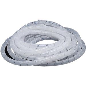 Spiraalvormige beschermhoezen, 1PCS Circuit Kabelboom Spiraal Beschermingshuls Isolatie Auto Mechanische Kabel Buishuls)(White,18mm (4meter))