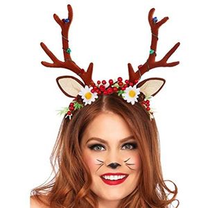 Kerst Hoofdband Rendier Gewei Haar Hoepel Lichtgevende Xmas Haar Clips Festival Party Haar Accessoire Voor Vrouwen Meisjes