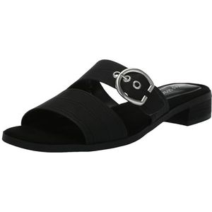 Easy Street Viviana sandaal met hak voor dames, Zwarte Croco, 6.5 UK X-Wide