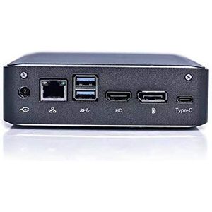 Kingdel i7 Mini PC, 8 MB Cache Quad Core Gaming PC, 16 GB DDR4 RAM, 512 GB SSD + 1 TB HDD, LAN DP en HD Port Gratis WiFi