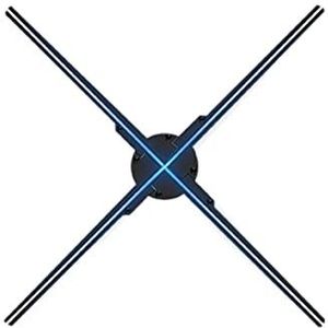 Hologram-waaier 3D Hologram Fan Display 3D Animatie Video Projector Reclame Licht Led Uithangbord Board Zenden Foto Video: voor zakelijke winkelborden, bar, evenement, tentoonstelling(100cm)