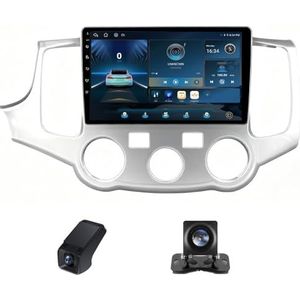 Android 13 Autoradio geldt voor Kia Optima 2 MG 2005-2008 9 inch Touchscreen Autoradio met Wireless Carplay Android Auto GPS Bluetooth FM/RDS Radio WIFI+Telecamera Achterkant(NF-2)