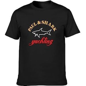 Paul Shark Yachting T-shirt Black Shirt Men's Top Tee L