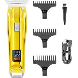 Tondeuse voor mannen, tondeuse elektrische haarsnijmachine, draadloze kapselmachine, oplaadbare tondeuse, draagbare trimmer voor mannen