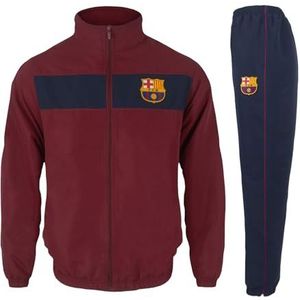 FC Barcelona - Trainingspak voor jongens - Officieel - Voetbalcadeau - Marineblauw - 8-9 jaar