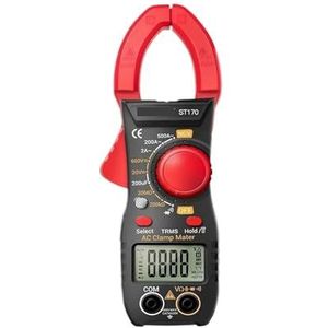AIRUIXI Clamp Meter Multimeter Digitale Tester 1999 Telt AC/DC Spanning voltmeter Hz Capaciteit NCV Ohm Diode Tester Gereedschap (Rood (doos))