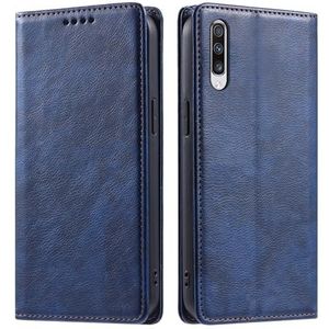 Mobiele telefoon flipcase Compatibel met Samsung Galaxy A70/A70S Portemonnee-hoesje met kaarthouder Magnetische telefoonhoes Schokbestendige hoes Lederen beschermende flip-cover-Creditcardhouder-stand