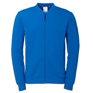 uhlsport ID College vest voor heren, uitgaan, sweatjack, sweatshirt zonder capuchon, voor heren, dames en kinderen, azuurblauw, 3XL