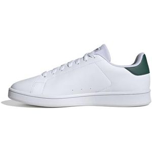 adidas Heren Court Casual Trainers, Ftwwht Ftwwht Cgreen, 44 EU
