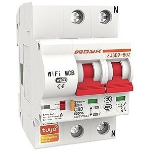 WiFi 2P Automatische schakelaar overbelastingsbeveiliging afstandsbediening afstandsbediening (100a)