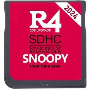 Voor 3DS DSL XL/LL 2024 R4 SDHC Adapter branden kaart Game Card digitale geheugenkaart flashcard- gokken accessoires draagbare (red)