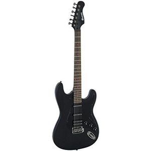 Dimavery 26211275 ST-312 elektrische gitaar satijn zwart