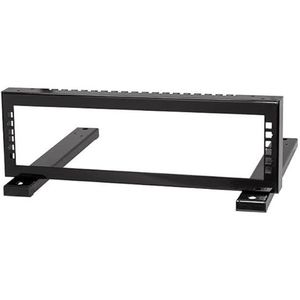 Stalflex - Rack Standaard 19 Inch - Zwart - 2U - Metaal