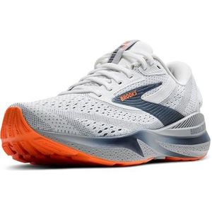 Brooks Adrenaline GTS 24 Sneakers voor heren, wit/peatcoat/legering, 46,5 EU, Witte peatcoat legering, 46.5 EU