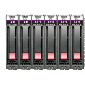 HPE MSA 10.8T SAS 10K SFF M2 6pk HDD Bdl