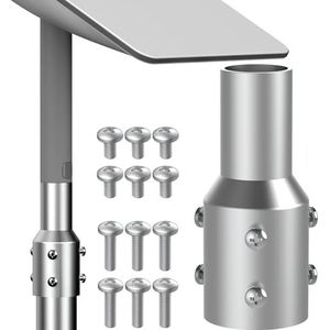 Starlink Gen 2 Pijp Adapter, Mast Reducer Joint 2.0"" Pijp Adapter, Geschikt voor TV Mast en Satellietmast