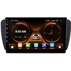 Autoradio compatibel met Seat Ibiza 6j 2009-2013 MK4 FR GPS-navigatiescherm Audio Multimedia(WIFI(1G 32G))